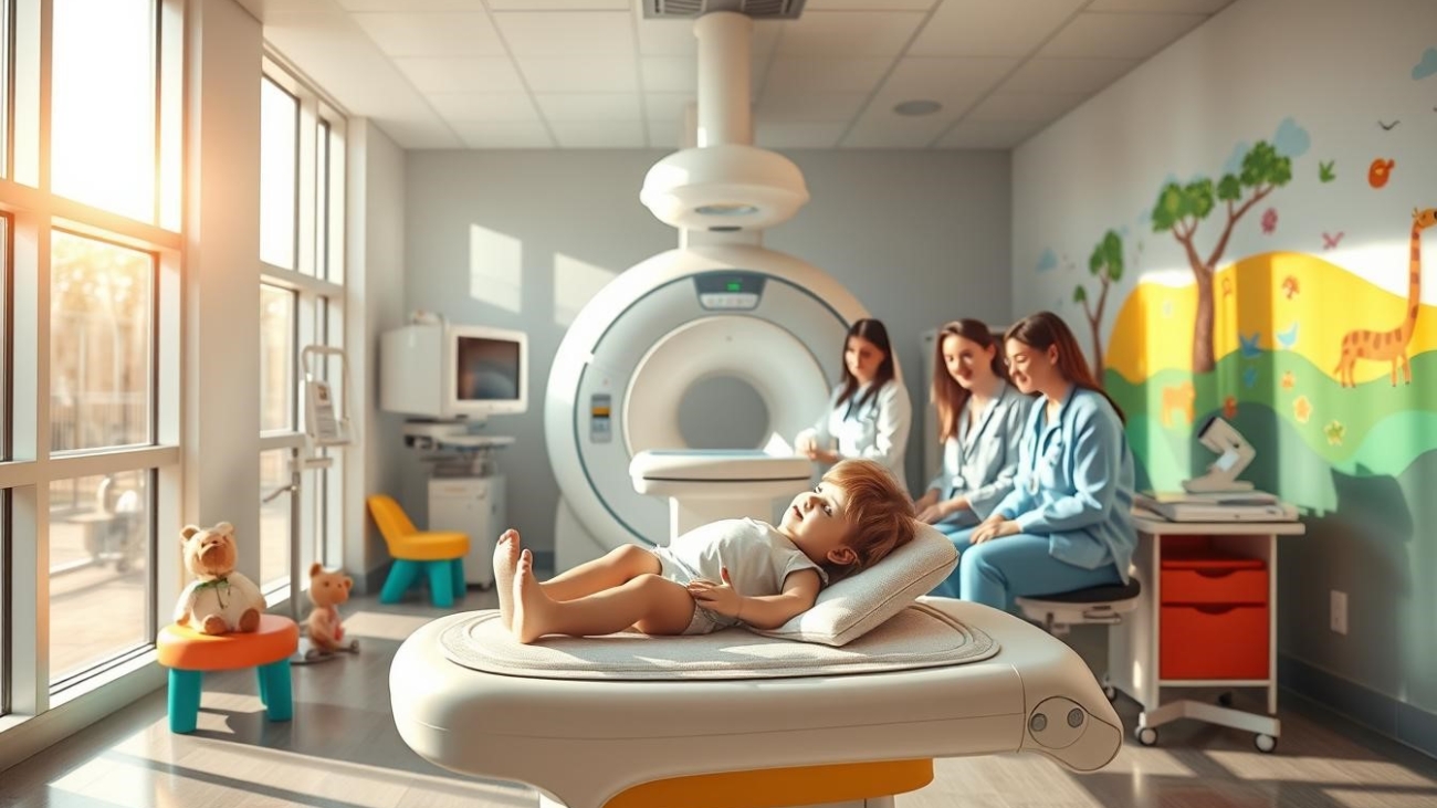 Pediatric radiology imaging